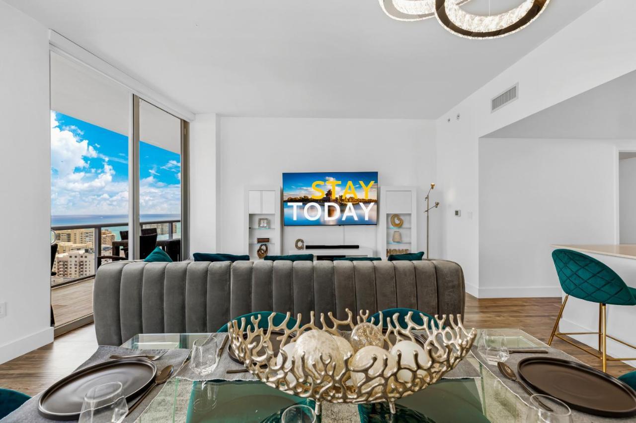 Beachwalk Resort - Penthouse In The Sky 3Bdr And 3Ba Luxury Condo Direct Ocean View Hallandale Beach Luaran gambar